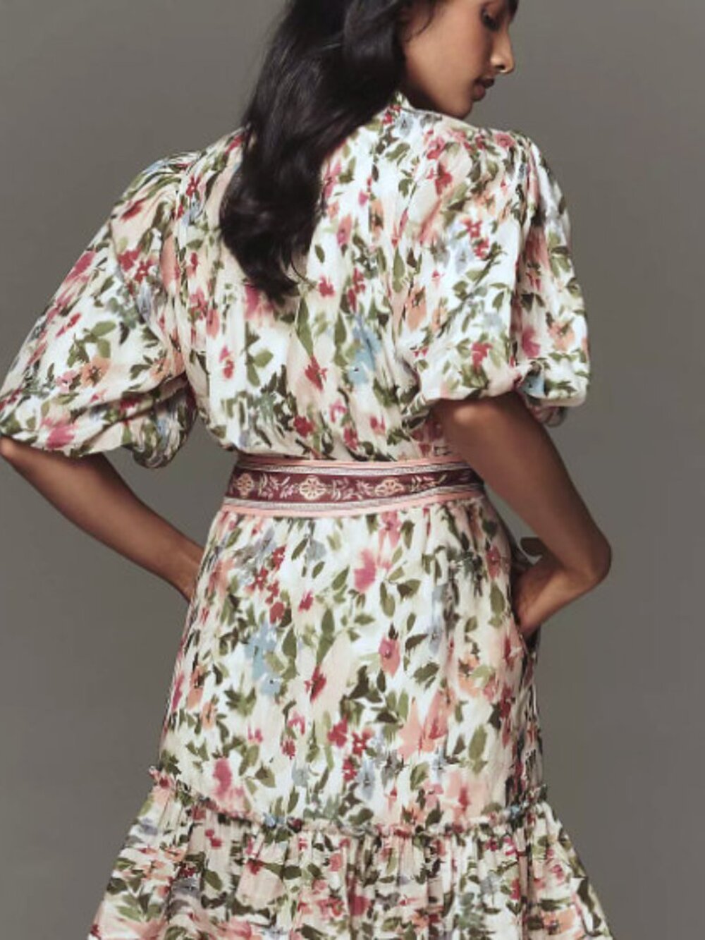 NWT @loverlygrey x Farm Rio Short-Sleeve Dress Size M - Picture 3 of 16